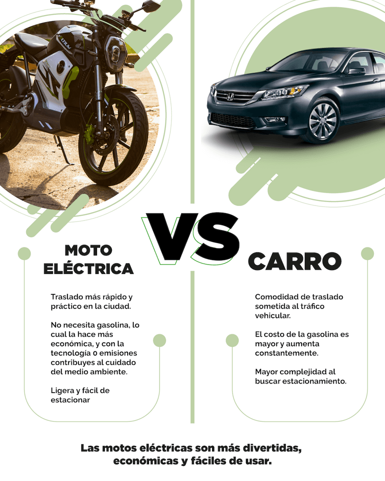 moto vs carro